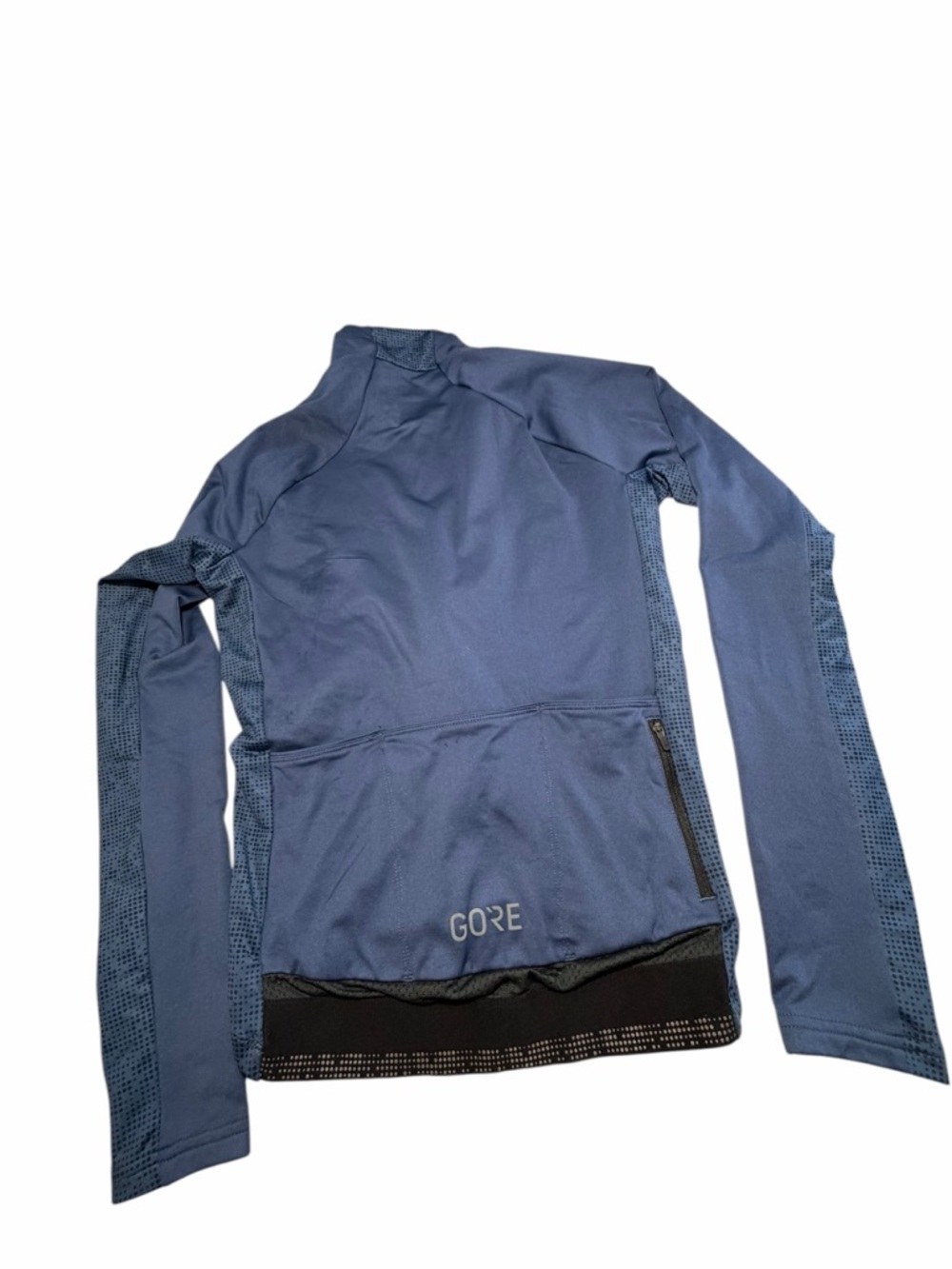 GORE-TEX Wear Navy Blue Full-Zip Cycling Jacket Womens Small - Picture 2 of 10